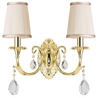 Lightstar 691622 (MB700002-2) Бра CAPPA 2x40W E14 ЗОЛОТО (в комплекте)