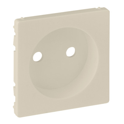 Legrand Valena LIFE. Лицевая панель силовой розетки 2К. Слоновая кость, 754971