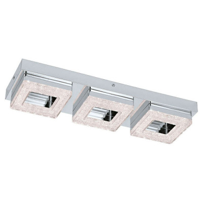 95656 Светодиод. настенно-потол. светильник FRADELO, 3х4W (LED), 440х120, сталь, хром/пластик с крис