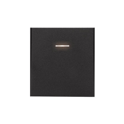 Выключатель STRONG 1 кл с подсветкой 10А с/у антрацит KRANZ, KR-78-0713-5