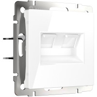 Werkel W1181101/ Розетка двойная Ethernet RJ-45 (белый), a051115