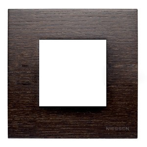 N2271 WG - Рамка 1-постовая, 2-модульная, серия Zenit, натуральное венге - 2CLA227100N2101