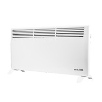 REXANT Конвектор электрический с механическим термостатом, 2кВт, Х-нагревательный элемент, ножки, 60-0117