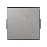 Simon 27 Клавиша для выключателя с подсветкой IK07 серого цвета S27 Scudo, 2705011-063