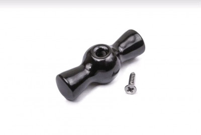 Bironi Ручка выключателя, керамика, цвет черный, B-901-03