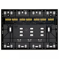 Vimar Суппорт XT на 3 модуля черный, 32603.G