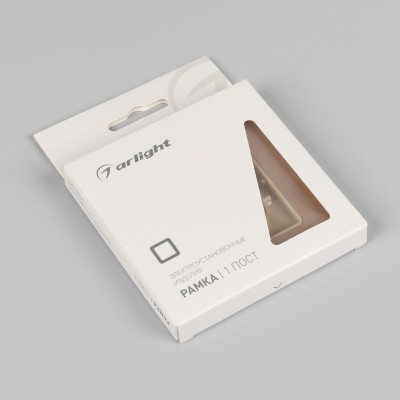 049686 - Рамка алюминиевая FRM-AKIRY-SFAL-1-GD (Arlight, -)