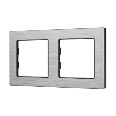 043856 - Рамка алюминиевая FRM-PRESTO-ALS-2-GR (Arlight, -)