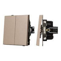 054141 - Механизм выключателя управления шторами SWT-TENDO-MKR2-PL-GD (230V, 10A) (Arlight, -)