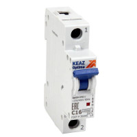 КЭАЗ OptiDin BM63 Автоматический выключатель 1P 25A D 10кА AC (BM63-1D25-10-УХЛ3)