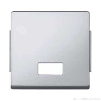 Aquadesign Клавиша 1-ная с линзой, IP44,  алюм.