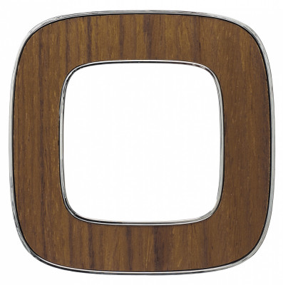 Legrand Valena ALLURE.Рамка "Орех".1-постовая универсальная, 754461