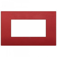19654.75 - Vimar Накладка CLASSIC на 4 модуля красная матовая