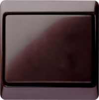 Berker Выключатель 1-клавишный, коричневый, серия Arsys