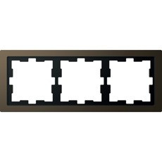 D-Life Рамка 3-ная, мокко