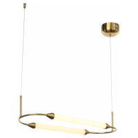 ST LUCE SL6004.313.02 Подвес ST-Luce Латунь/Белый LED 2*10W 3000K