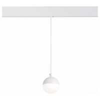 ST LUCE ST358.543.07 Магнитный трековый светильник подвесной Белый LED 1*7W 4000K 520Lm Ra>80 120° IP20 D90xH90 48V