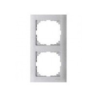 M-Pure Рамка 2-ная, цвет алюминия