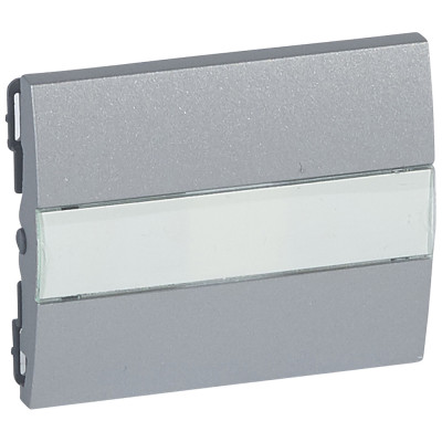 Legrand Клавиша - Galea Life - с держателем этикеток - Aluminium, 771317