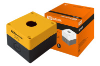 Корпус КП101 для кнопок 1место желтый TDM Electric, SQ0705-0006