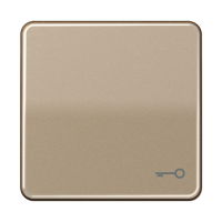 Клавиша с символом "ключ"; золотая бронза, CD590TGB