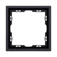 Рамка 1-постовая, черный матовый Kollinger Eclipse EC1BK