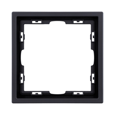 Рамка 1-постовая, черный матовый Kollinger Eclipse EC1BK