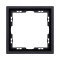 Рамка 1-постовая, черный матовый Kollinger Eclipse EC1BK
