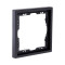 Рамка 1-постовая, черный матовый Kollinger Eclipse EC1BK