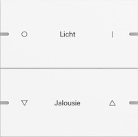 5032927 Gira Клавиша 2-ная  для сенс.  выкл.Gira 4 KNX, ГРАВИРОВКА