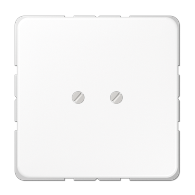 Крышка глухая с опорным кольцом; белая, CD561BWW