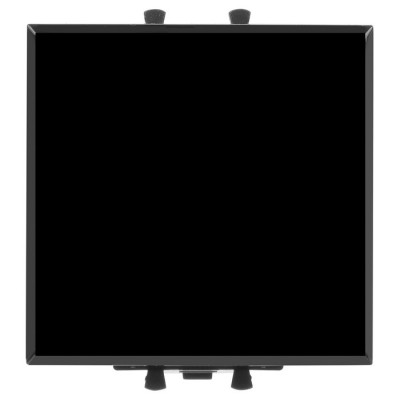 4402122 - ДКС Инвертор одноклавишный модульный, "Avanti", "Черный квадрат", 2 модуля