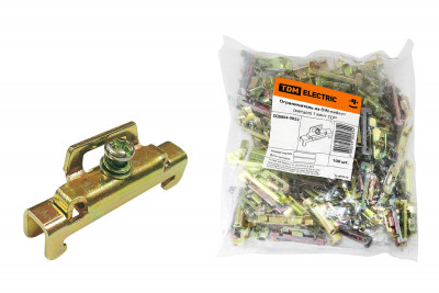 Ограничитель на DIN-рейку (металл) 1 винт TDM Electric, SQ0804-0022