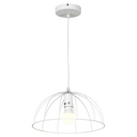 LUSSOLE LATTICE Подвесной светильник, цвет основания - белый, 1x10W E27, GRLSP-8214