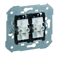 Simon S82,82N Мех-зм кнопки 2-клав. с подсветкой, 10А 250В~, 75393-39