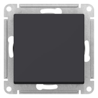 ATN001061 - ATLASDESIGN 1-клавишный ПЕРЕКЛЮЧАТЕЛЬ, сх.6, 10АХ, механизм, КАРБОН, Systeme Electric