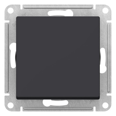 ATN001061 - ATLASDESIGN 1-клавишный ПЕРЕКЛЮЧАТЕЛЬ, сх.6, 10АХ, механизм, КАРБОН, Systeme Electric