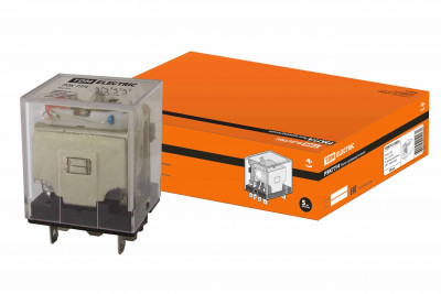 Реле РЭК77/4 с инд. 10А  12В DC TDM Electric, SQ0701-0056