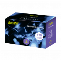 Гирлянда AC-G01-120W, 120 бел. LED, 12.8 м., 8 реж., 220В, 5047679 Гирлянда AC-G01-120W, 120 бел. LED, 12.8 м., 8 реж., 220В, 5047679