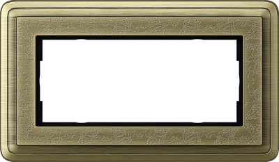 1002661 Gira Двойная рамка без перегородки