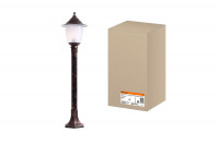 Светильник Прага Эл-11-73-100М 60 Вт Е27 напольный на стойке h-1.0 м медь TDM Electric, SQ0330-0518