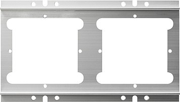 127500 Gira Монтажный профиль 2-местный