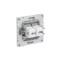 DKC KANT Компьютерная розетка RJ-45 без шторки, кат.5е двойная, белый песок, 7010664