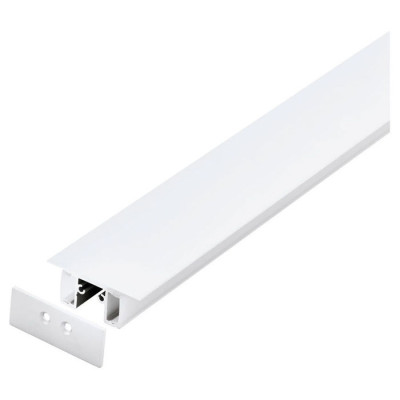 63381 Профиль для светод ленты, верхн//нижний, H-32мм, 2м, белый