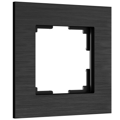 Werkel W0013508/ Рамка на 1 пост AluMax (черный алюминий), a066329
