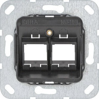 561000 Gira Опорное кольцо Modular Jack 10 2 местный