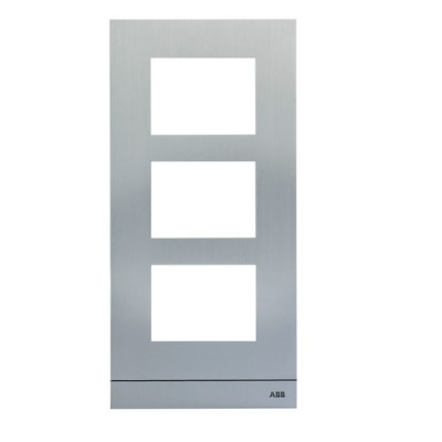 51023CF-A - Рамка станции вызова, размер 1/3, серебристый - 2TMA070130A0013