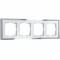 Werkel W0042850/ Рамка на 4 поста Baguette (белый/серебро), a062782