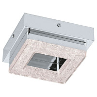 95655 Светодиод. настенно-потол. светильник FRADELO, 1х4W (LED), 120х120, сталь, хром/пластик с крис