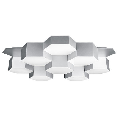 Lightstar 750162 (MX13003032-16А) Люстра потол FAVO LED-80W 3840LM Silver 3000K (в комплекте)